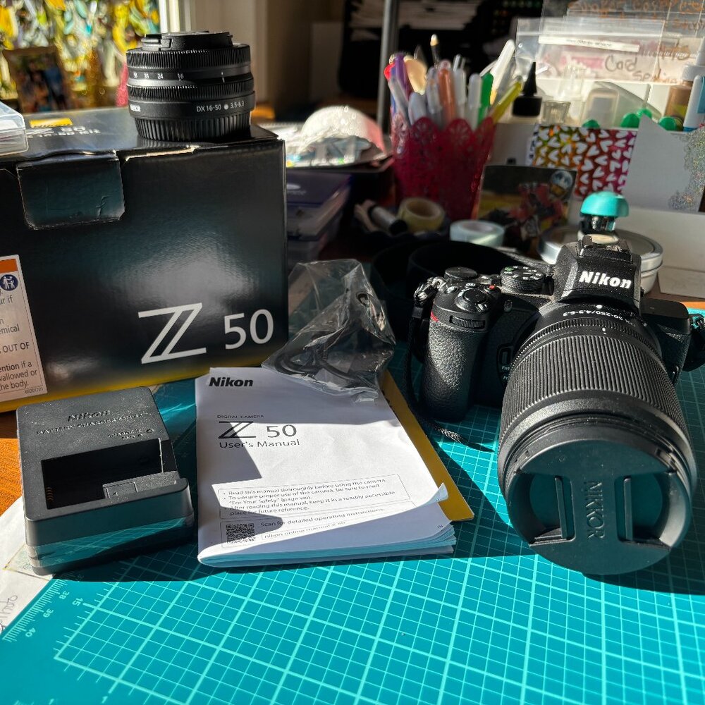 Nikon Z 50 with Two Lenses | Compact mirrorless camera USA model